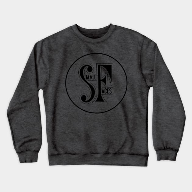 Small Faces Crewneck Sweatshirt by smellystardesigns